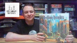 Unboxing Rolling Heights! The latest game from John D Clair!