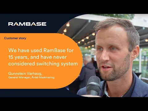 RamBase Cloud ERP - video