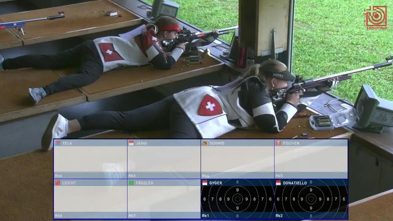 Championnat suisse Thoune 2024: Finale carabine 50m trois positions Juniors femmes U19–U21