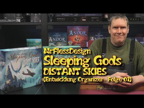 Sleeping Gods Distant Skies - Organizer Design Part 1 (4K)