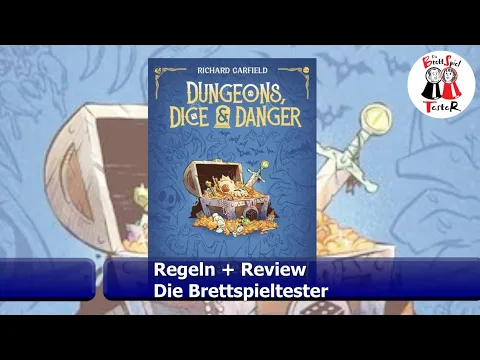 Dungeons, Dice & Danger von Richard Garfield - Regeln + Review - Brettspiel - Die Brettspieltester