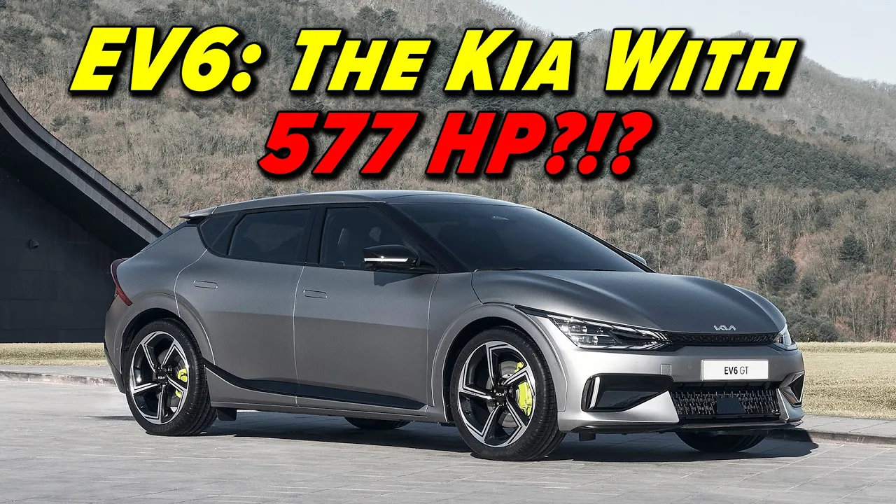 2022 Kia EV6 and EV6 GT First Look
