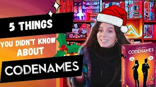 5 Things you didn't know about Codenames + XXL Giveaway!