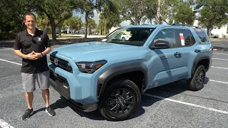 The 2025 Toyota 4RUNNER SR5 is the MOST affordable 4x4 midsize SUV