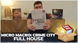 UNBOXING BG Gateway | MicroMacro: Crime City – Full House