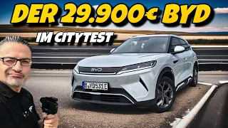 Bezahlbar und sogar Gut! BYD Atto2 Citytest. Das Auto für Familien mit kleinem Budget. #ev