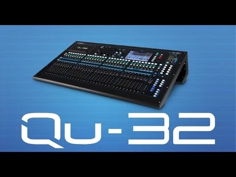 Product video thumbnail for Allen &amp; Heath QU-32 32-Channel Digital Mixer