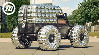 Why Is This G-Wagen Wearing A Moncler Puffer Jacket? | 4K