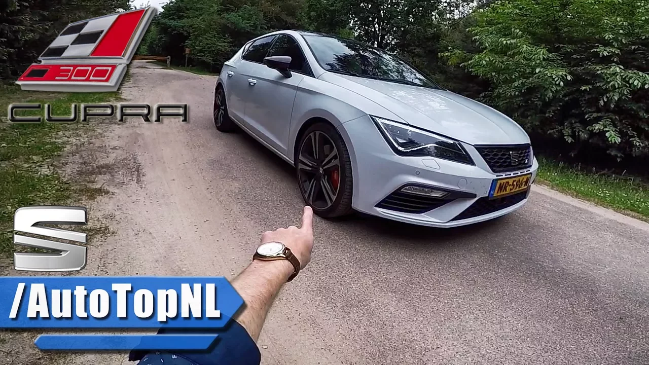 Seat Leon Cupra 300 REVIEW POV Test Drive by AutoTopNL