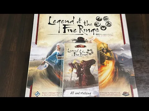 Kilroy’s Vault - L5R: All and Nothing Dynasty Pack (FFG) - Elemental Cycle