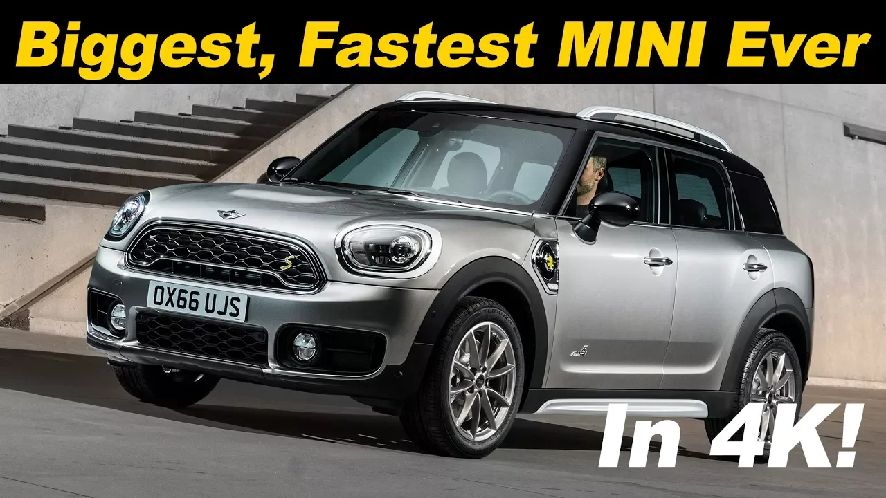 2018 MINI Countryman Hybrid Review / Comparison - In 4K