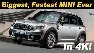2018 MINI Countryman Hybrid Review / Comparison - In 4K