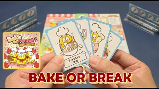A First Look at Bake or Break from Japan!