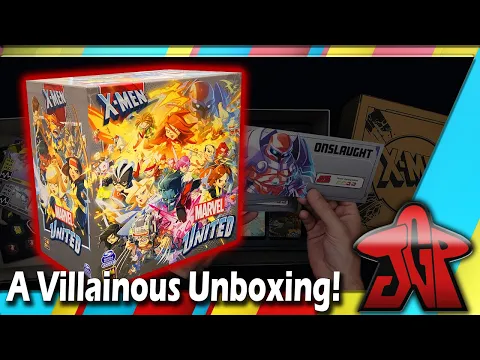 Marvel United: Stretch Goal Villains unboxing