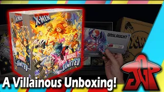 Marvel United: Stretch Goal Villains unboxing