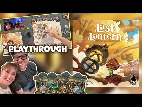 Last Lantern Playthrough: The Cooperative Tile Placement Game