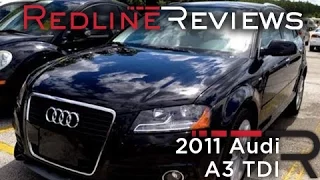 2011 Audi A3 TDI Walkaround, Start Up & Rev, Review
