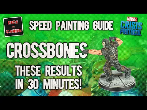 CROSSBONES SPEED PAINTING GUIDE - Marvel Crisis Protocol