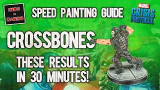 CROSSBONES SPEED PAINTING GUIDE - Marvel Crisis Protocol