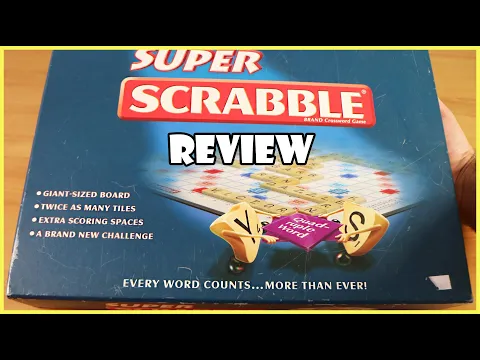Super Scrabble Board Game Review! | Board Game Night