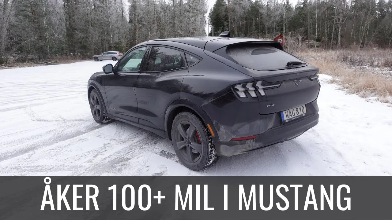 100 mil med Ford Mustang Mach-E SR AWD | Elbilsmagasinet