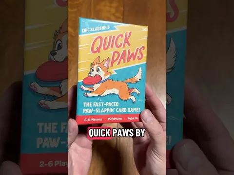 Unboxing Quick Paws by Underdog Games
