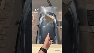 Who thought it was a good idea to drop a brick on my McLaren...? 😱 #mclaren #supercars #funny