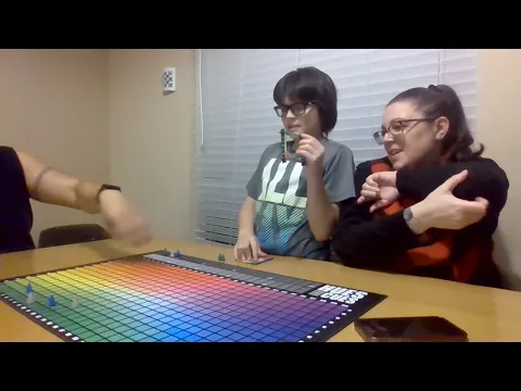 We played hues and cues