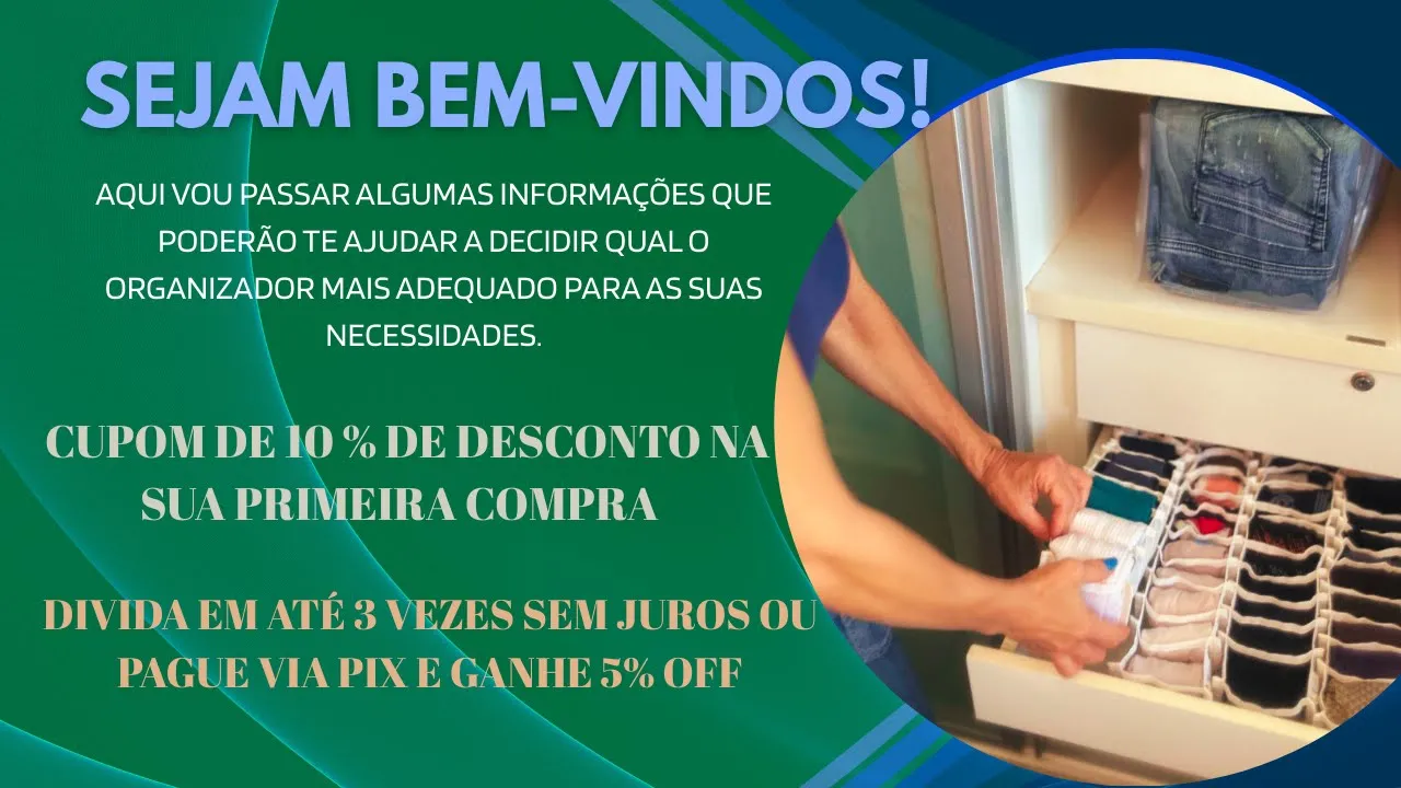 Vídeo de Transforma Organizadores | Organize seus espaços com nossos produtos.