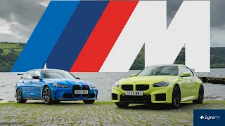 BMW M Showcase | NEW BMW M2 vs NEW BMW M3 Competition Touring (4K)