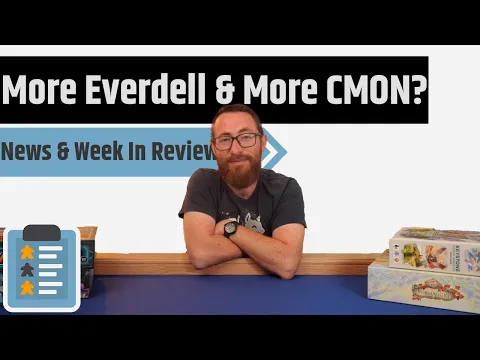 News & Week In Review - Everdell Journeys, CMON Update, Biggest Crowdfunding Week & More!!!