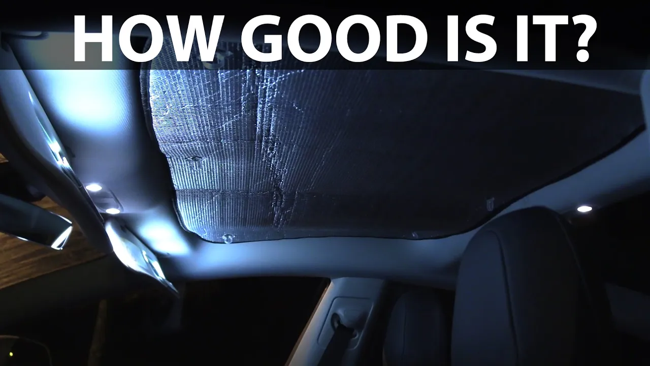 How much does Model 3 sunroof insulation help?