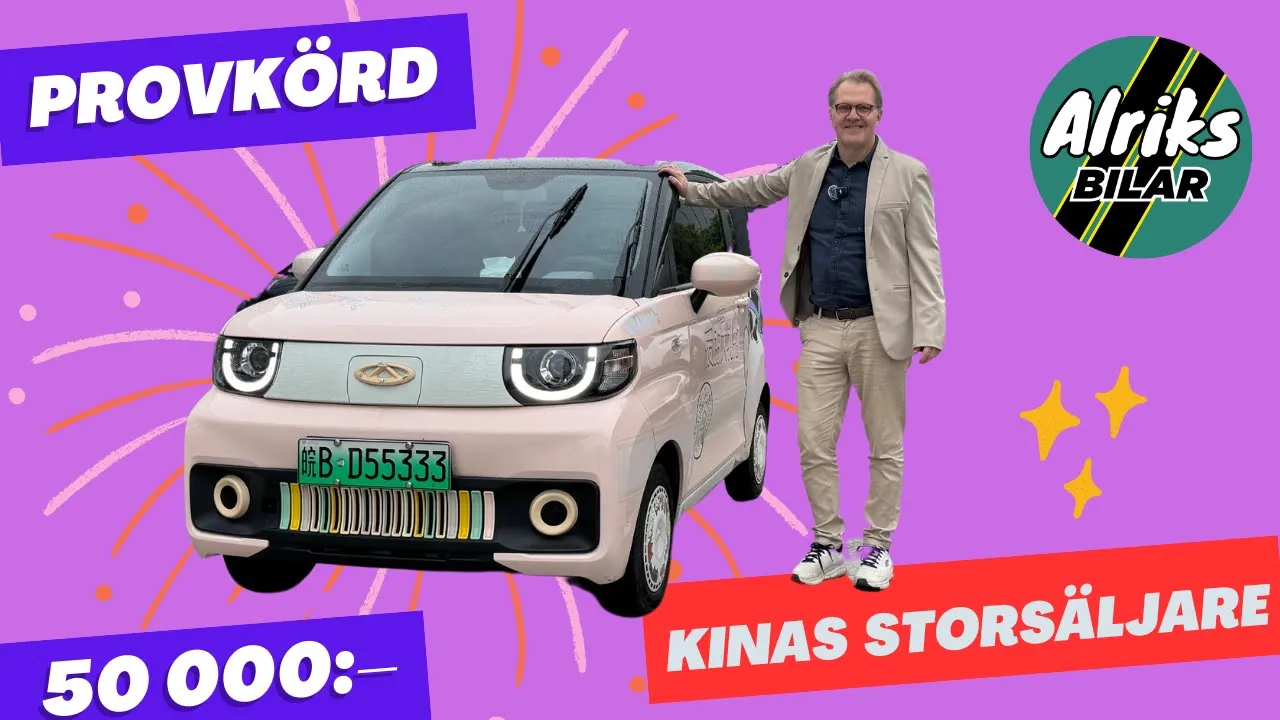 Minibilar är storsäljare i Kina!
