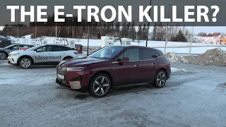 BMW iX xDrive50 range test