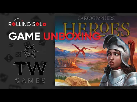 Cartographers Heroes Collector's Edition | Game Unboxing
