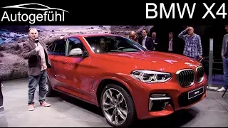 BMW X4 REVIEW reveal @ Geneva Motor Show 2018 - Autogefühl