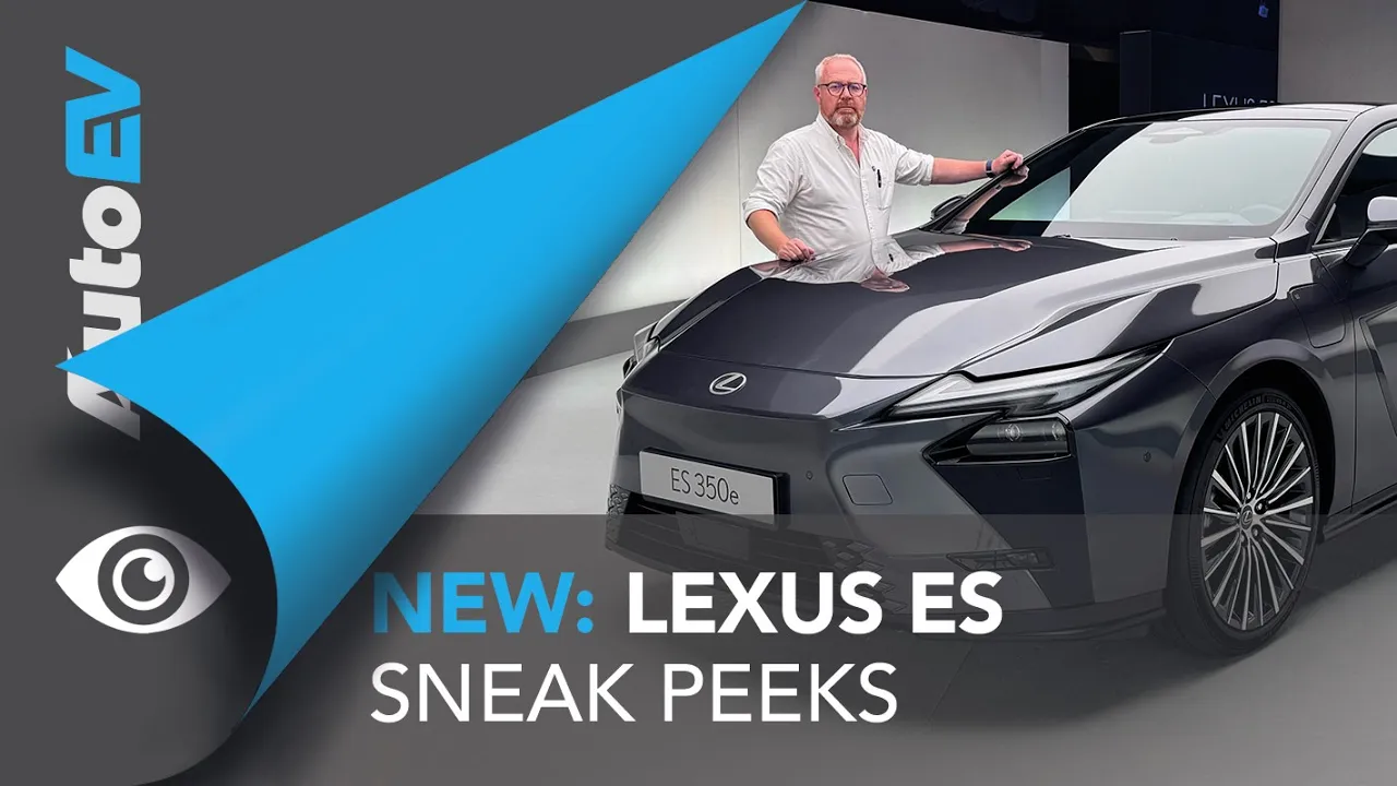 Sneak Peek - Lexus ES - Lexus gets into its electric stride.
