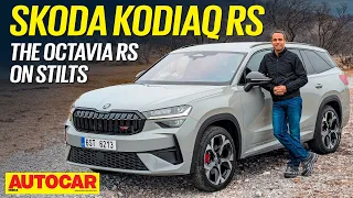 2025 Skoda Kodiaq review - Driven in hot 265hp RS guise! | Autocar India