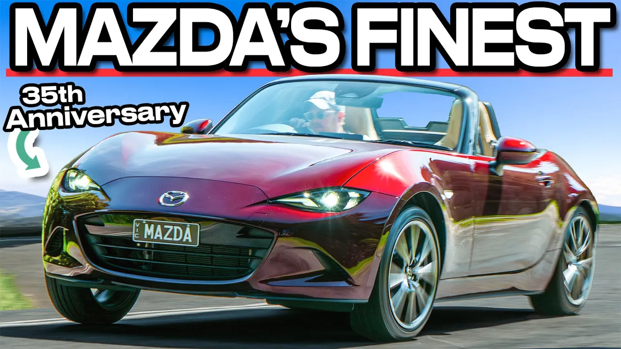 Still the world’s best drivers’ car? (Mazda MX-5 35th Anniversary 2025 Review)