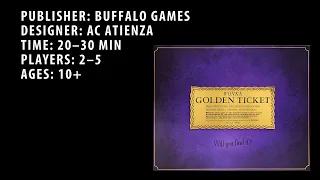 The Golden Ticket Game