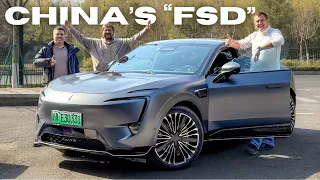 The Best FSD System In China! 1 Hour Drive Using Huawei Qiankun ADS 3.2 Installed In Avatr 11