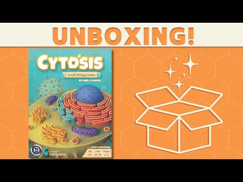 Cytosis: A Cell Biology Board Game - Unboxing!