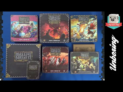 [Unboxing] Massive Darkness 2 (all-in), PT 3/3 - Alors, on ouvre la boite?