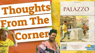 Palazzo - Thoughts From The Corner Review