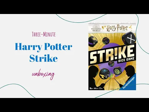 Harry Potter Strike Dice Game - 3-Minute Unboxing