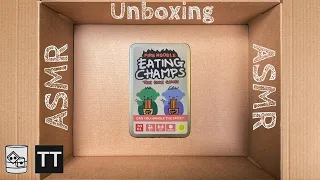 Fire Noodle Eating Champs The Dice Game - Satisfying ASMR Board Game Unboxing