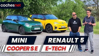 RENAULT 5 E-Tech - MINI Cooper S E  | Comparativa eléctrica / Prueba / Review en español