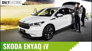 New Skoda Enyaq - first EV SUV based on MEB Volkswagen Group platform - OnlyElectric