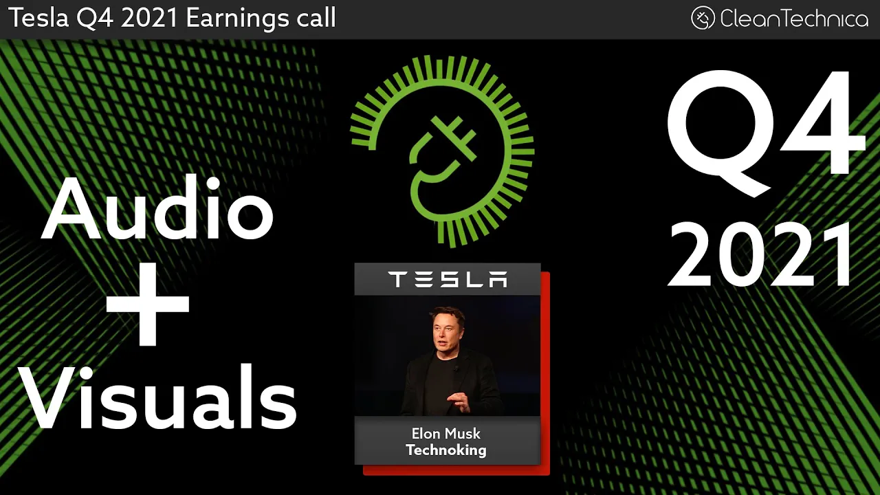 Tesla Q4 2021 Earnings Call Livestream