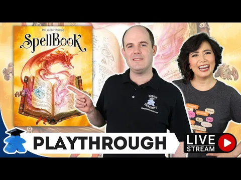 Spellbook ️- Playthrough Board Game